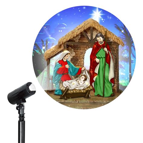 christmas projector nativity